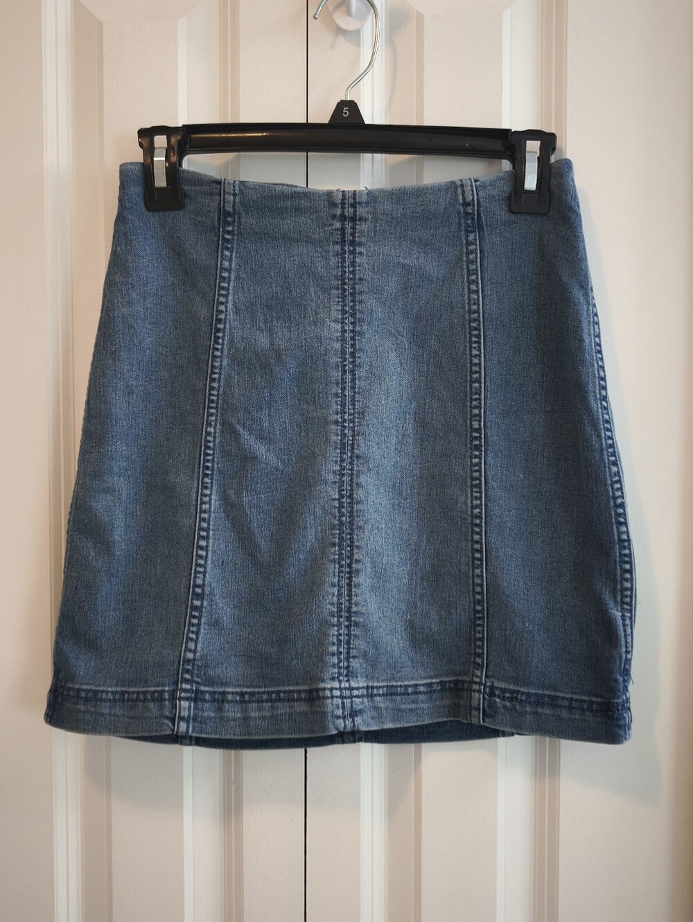 Free People Modern Femme Denim Mini Skirt